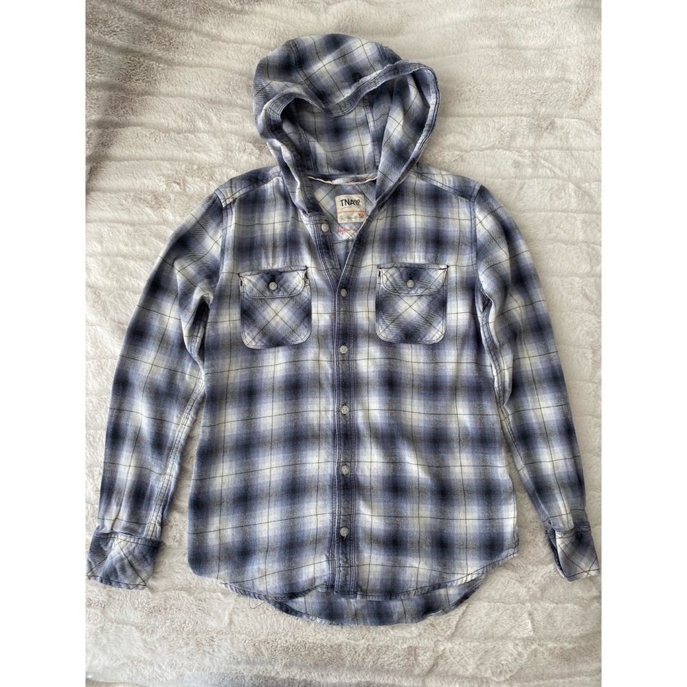 TNA hooded flannel. Size XS